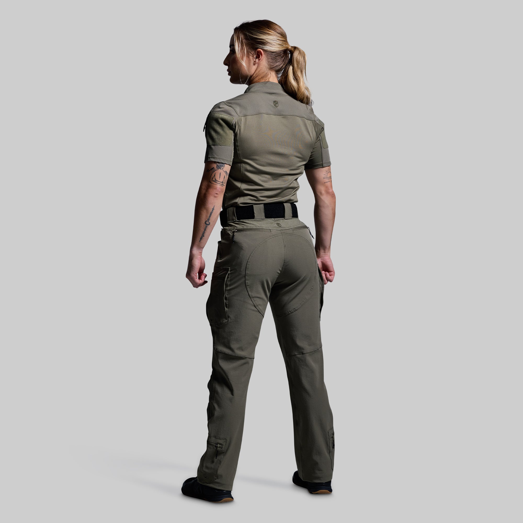 Tactical Women's Assault Pants - OD Green Military BDU Pants for Outdoor, Airsoft & Hiking | Durable Combat Trousers
