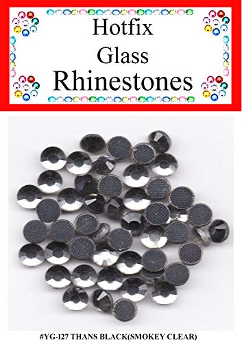10 Packs Hotfix Rhinestones Iron On Glass Crystals - 50 pcs/Pack, 5MM(SS-20), Montana Color - Perfect for DIY Crafts, Sewing, Quilting, Scrapbooking, Clothing Decoration & Nail Art