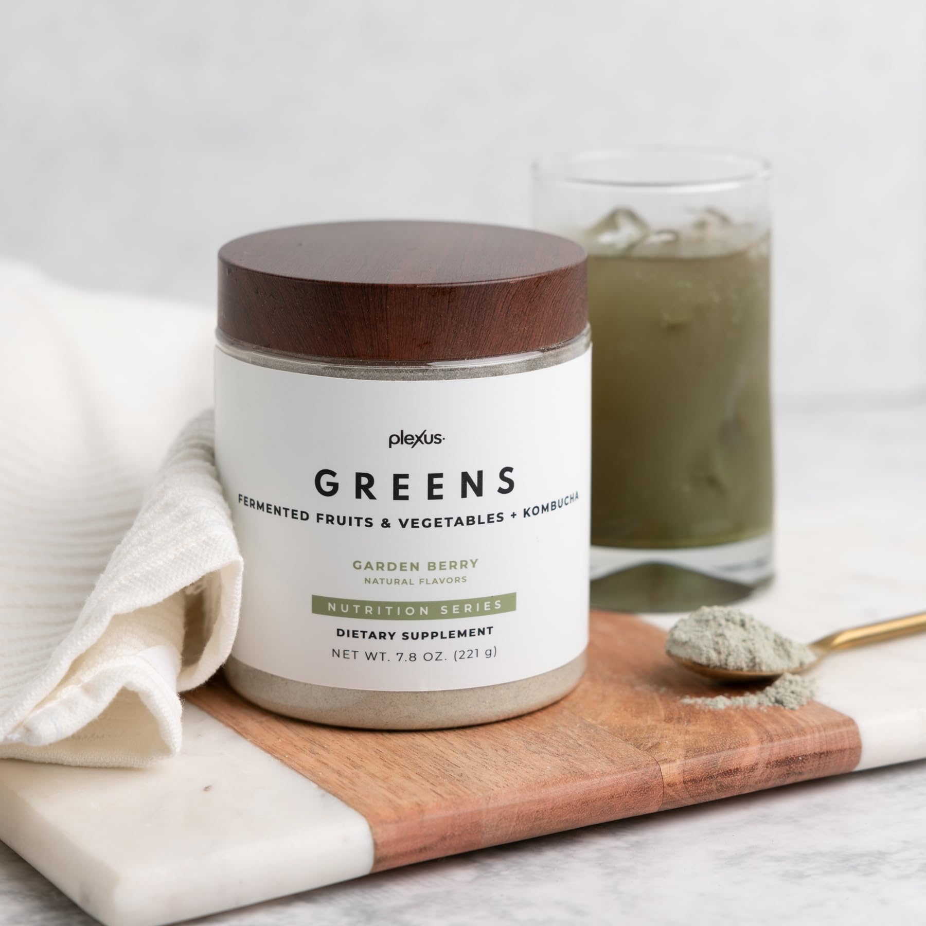 Plexus Greens Antioxidant Superfood Powder - Organic Super Greens Supplement for Detox & Energy Boost - Perfect for Smoothies, Juices & Daily Wellness Routine