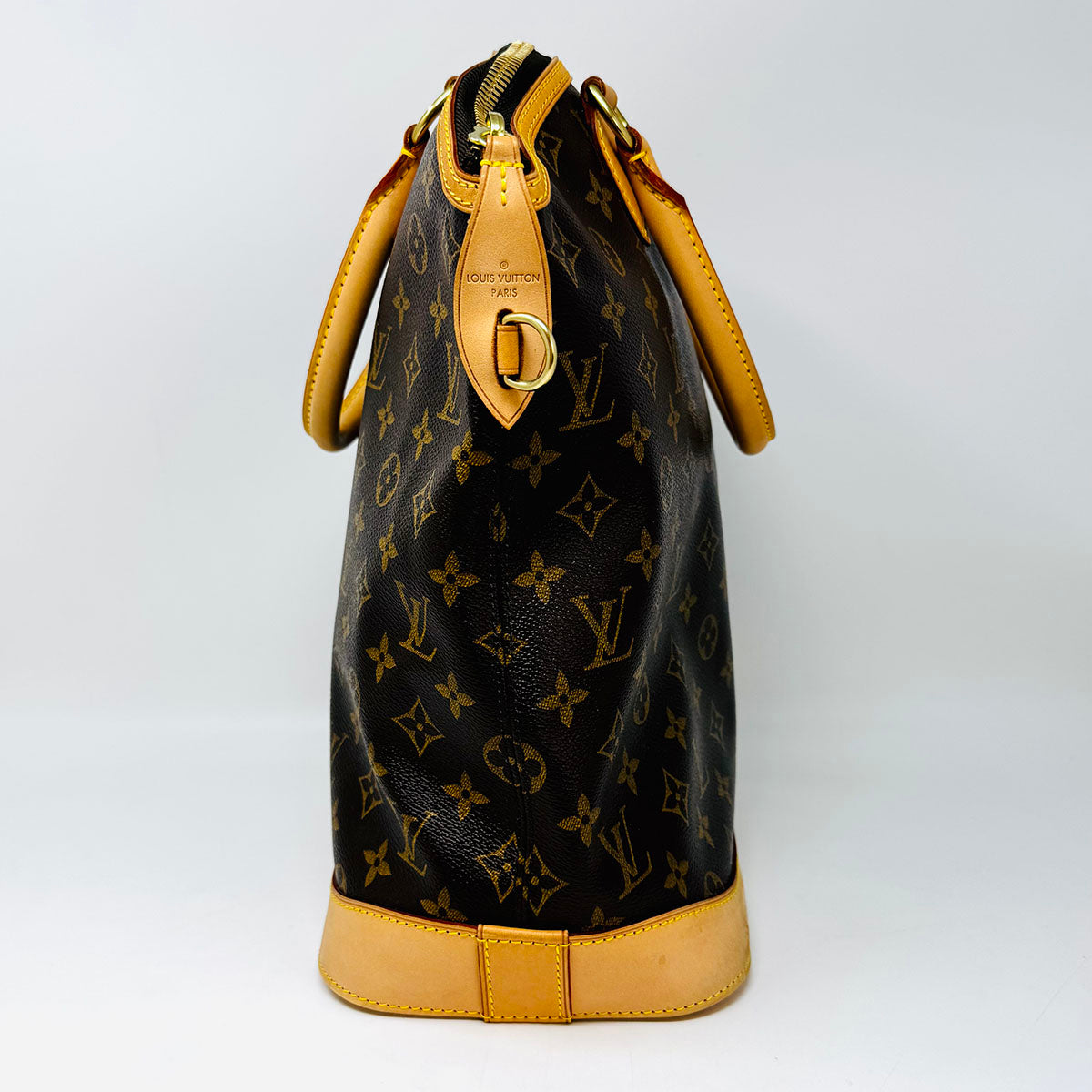 Authentic Louis Vuitton Monogram Lockit Vertical Handle Bag - Luxury Leather Shoulder Purse for Women | Perfect for Work, Travel & Evening Events