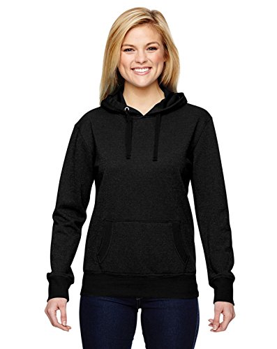 J. America Women's Glitter French Terry Hoodie - Cozy Pullover Sweatshirt for Casual Wear, Gym, and Lounge