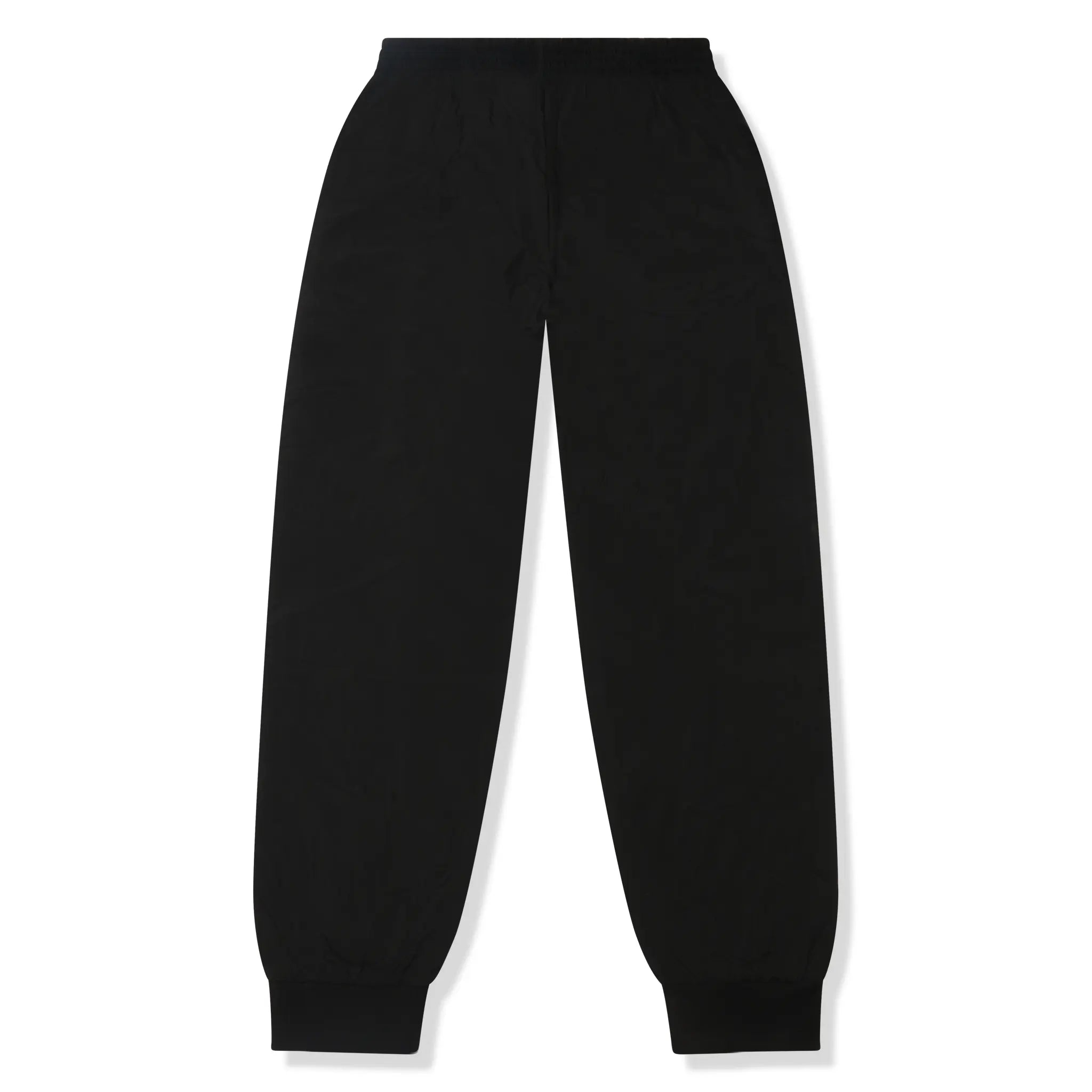 Vintage Palm Angels Nylon Track Pants with Side Logo - Black & White Streetwear for Men | Gym, Casual Wear & Urban Fashion