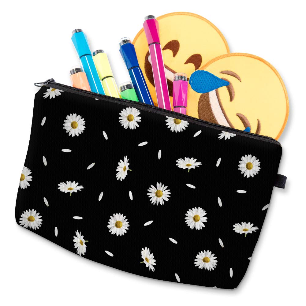 Deafun Small Makeup Bag for Women - Waterproof Travel Cosmetic Pouch with Zipper, Toiletry Organizer (Perfect for Gym, Vacation & Daily Use) - Model 52366