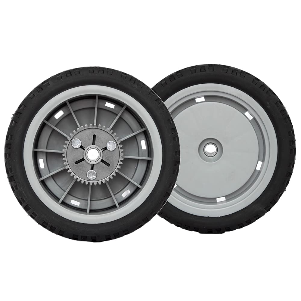 2 Pack Lawn Mower Rear Wheel Gear Assembly Replacement for Toro 107-3709 8 Inch Wheel - Compatible with Toro Lawn Mowers, Durable Replacement Parts for Smooth Mowing Experience