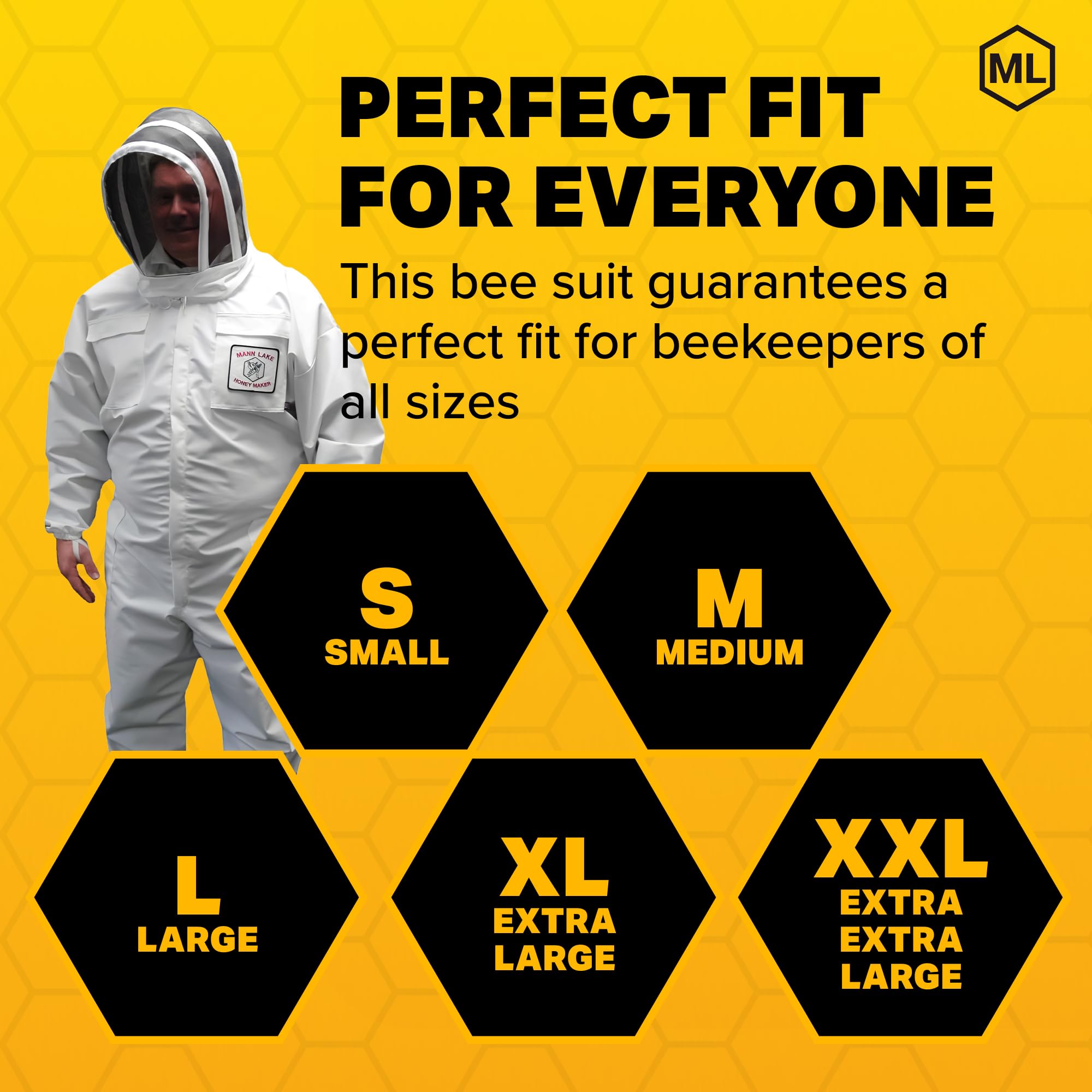 **Mann Lake Weathertek Beekeeping Suit with Veil - 100% Waterproof, Durable & Breathable Rainproof Protective Gear for Professional & Hobbyist Beekeepers (X-Large) - Ideal for Outdoor Beekeeping in All Weather Conditions**