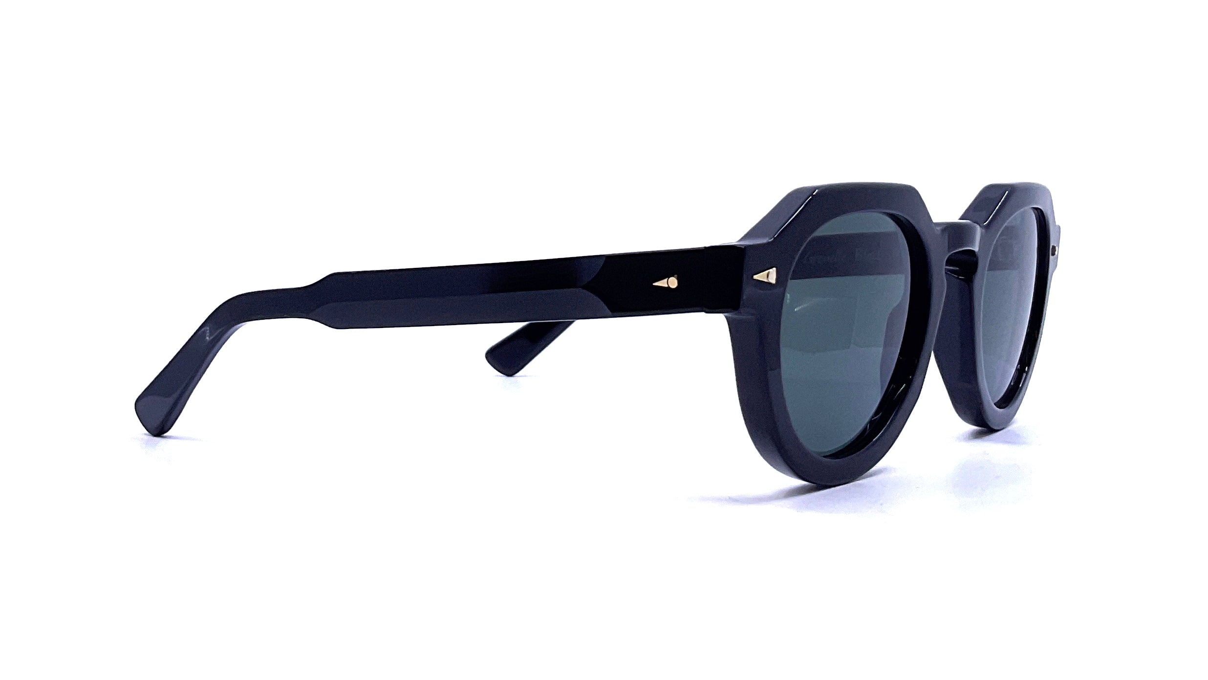 Ahlem Grenelle Sunglasses - Black Aviator Style for Women & Men - Perfect for Outdoor Activities, Travel & Fashion Accessories