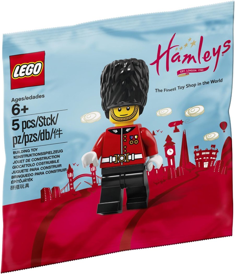 LEGO Hamleys Royal Guard Minifigure 5005233 - Collectible Toy Soldier for LEGO Fans | Perfect for Display, Gifts & LEGO City Scenes