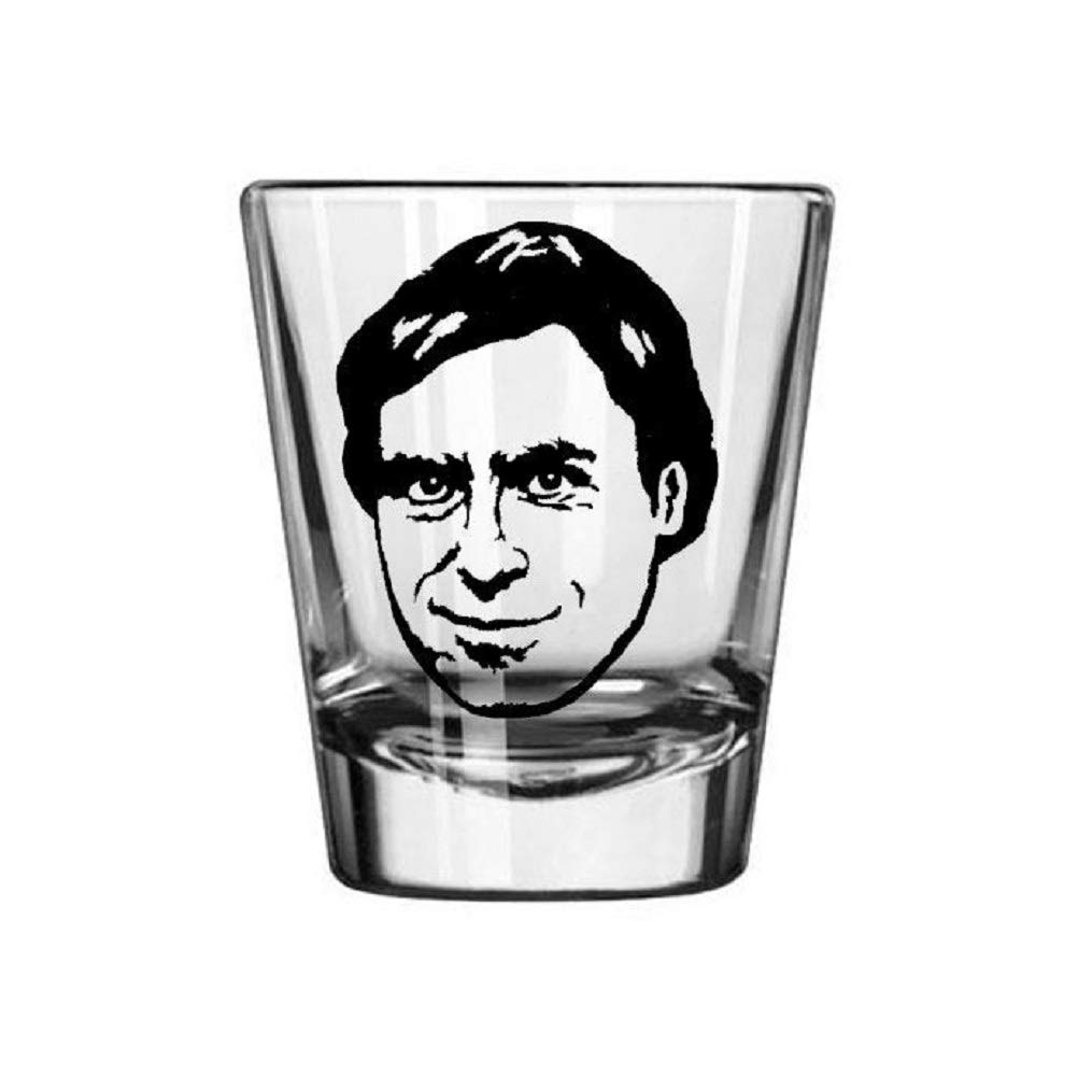Ted Bundy True Crime Shot Glass - Serial Killer Horror Collectible for Halloween, True Crime Fans & Gift Ideas