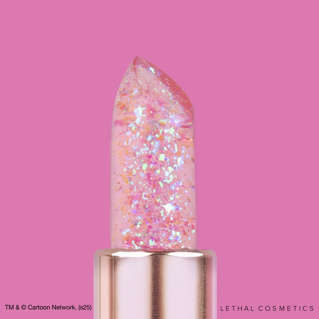 Lethal Cosmetics Adventure Time Princess Bubblegum Lip Balm - Moisturizing Tinted Lip Care for Dry Lips, Perfect for Cosplay & Everyday Use