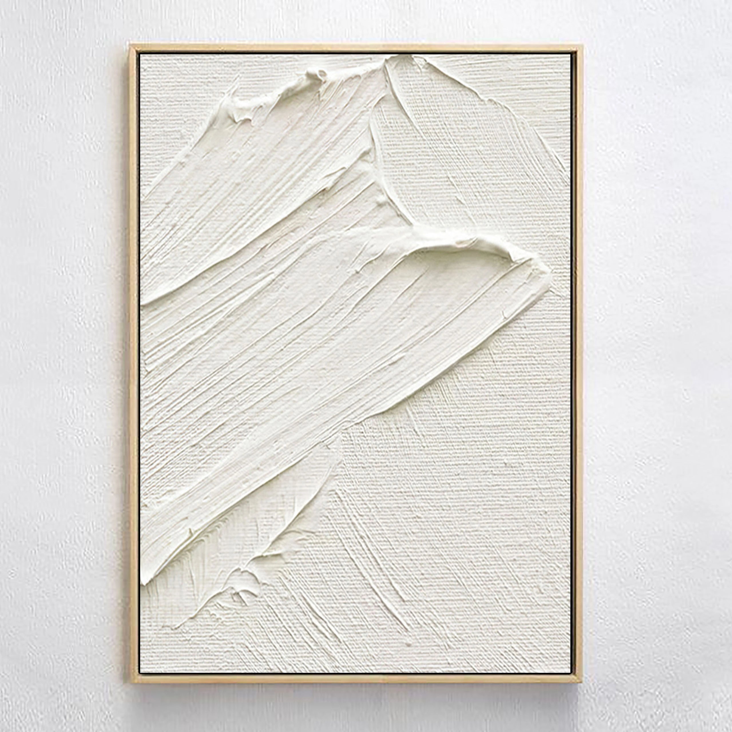 Minimalist Textured Plaster Art Painting - Modern Abstract Wall Decor for Living Room, Bedroom & Office #MM018