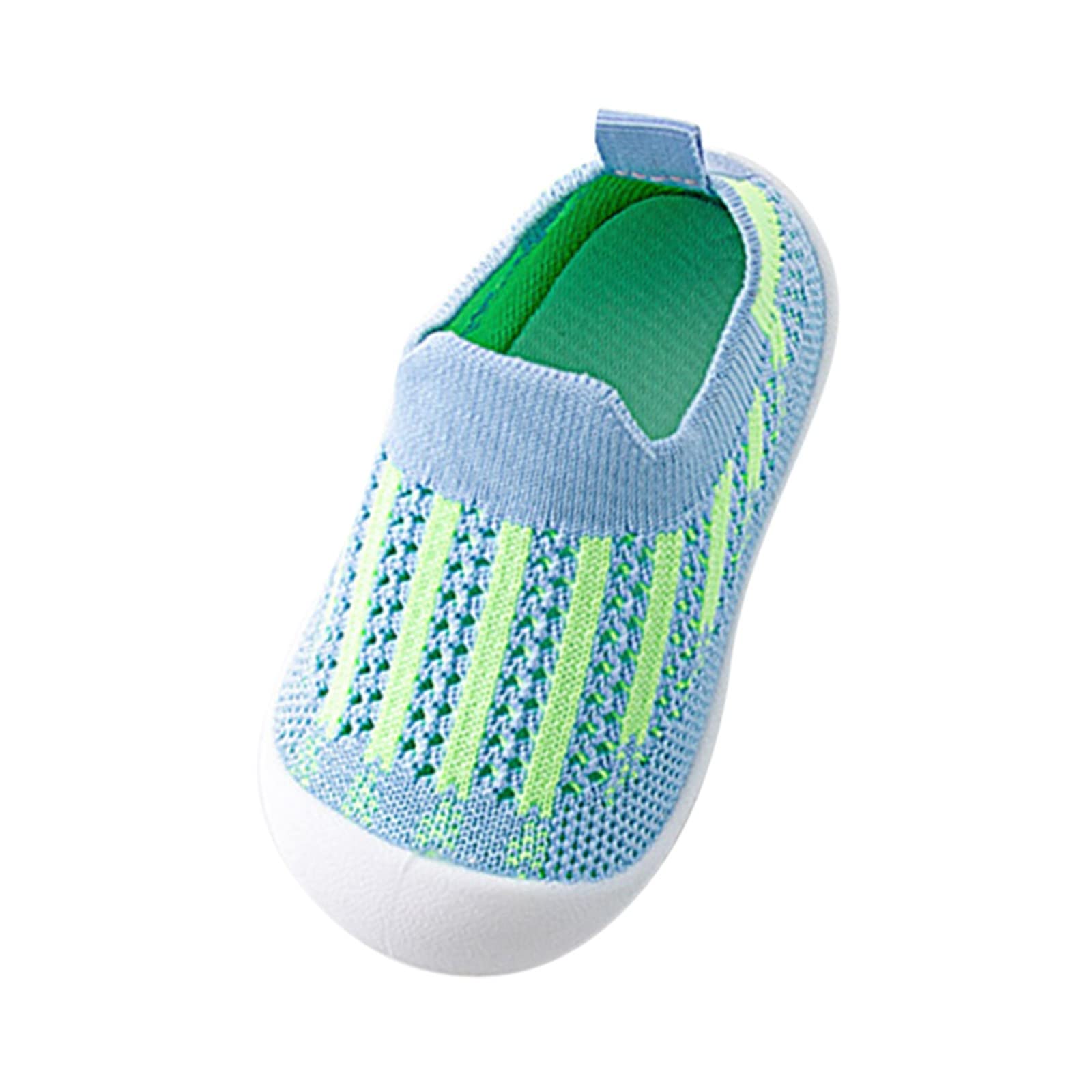 **Non-Slip Baby Socks Shoes for Toddlers - Soft Sole Mesh Slip-On Sneakers for Boys & Girls - Perfect for Indoor Play, Daycare & Home Use**