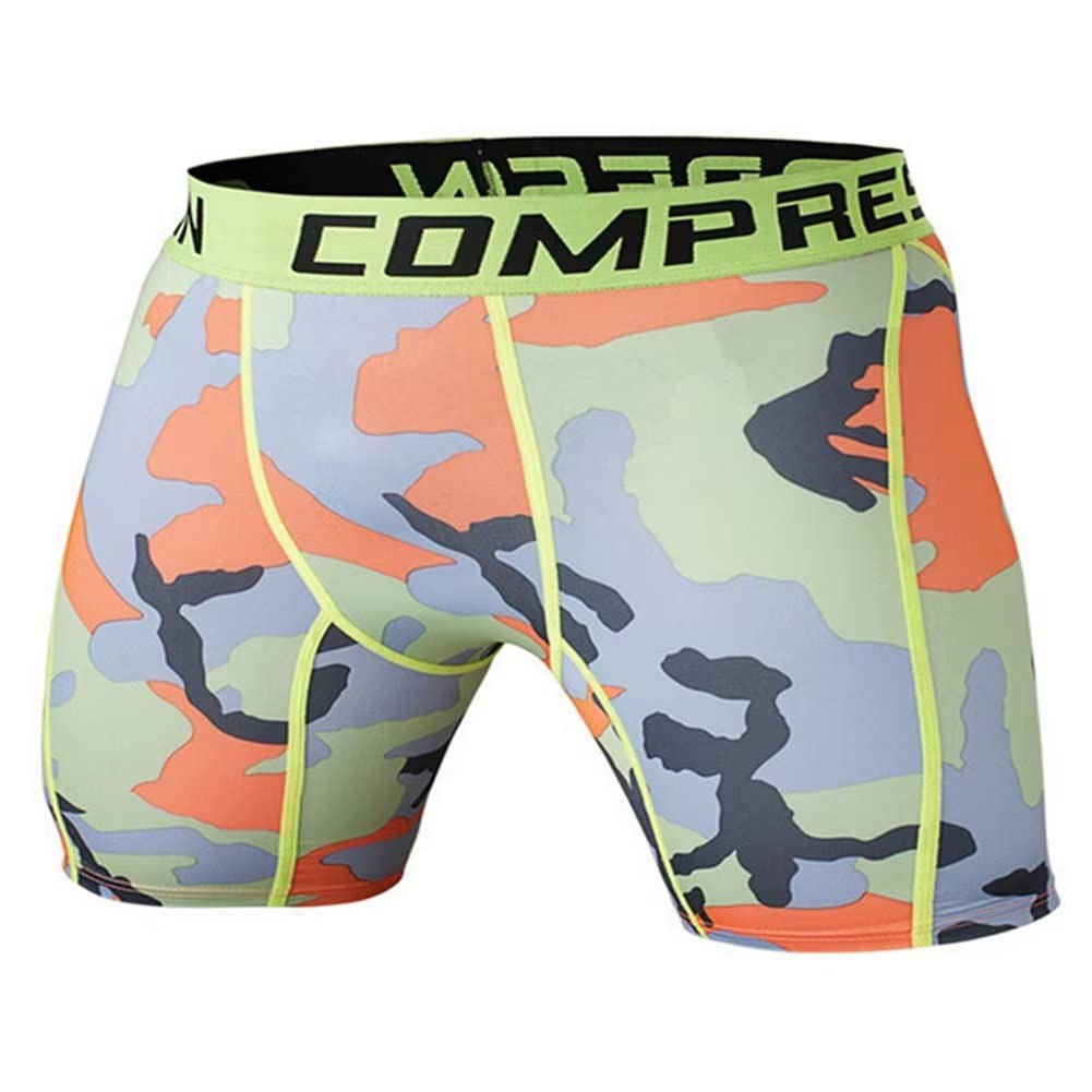3 Pack Men's Compression Shorts - Quick-Dry Sports Underwear for Running, Gym & Cycling - Base Layer Workout Shorts with Moisture Wicking Technology - Perfect for Athletic Training, Fitness & Outdoor Activities