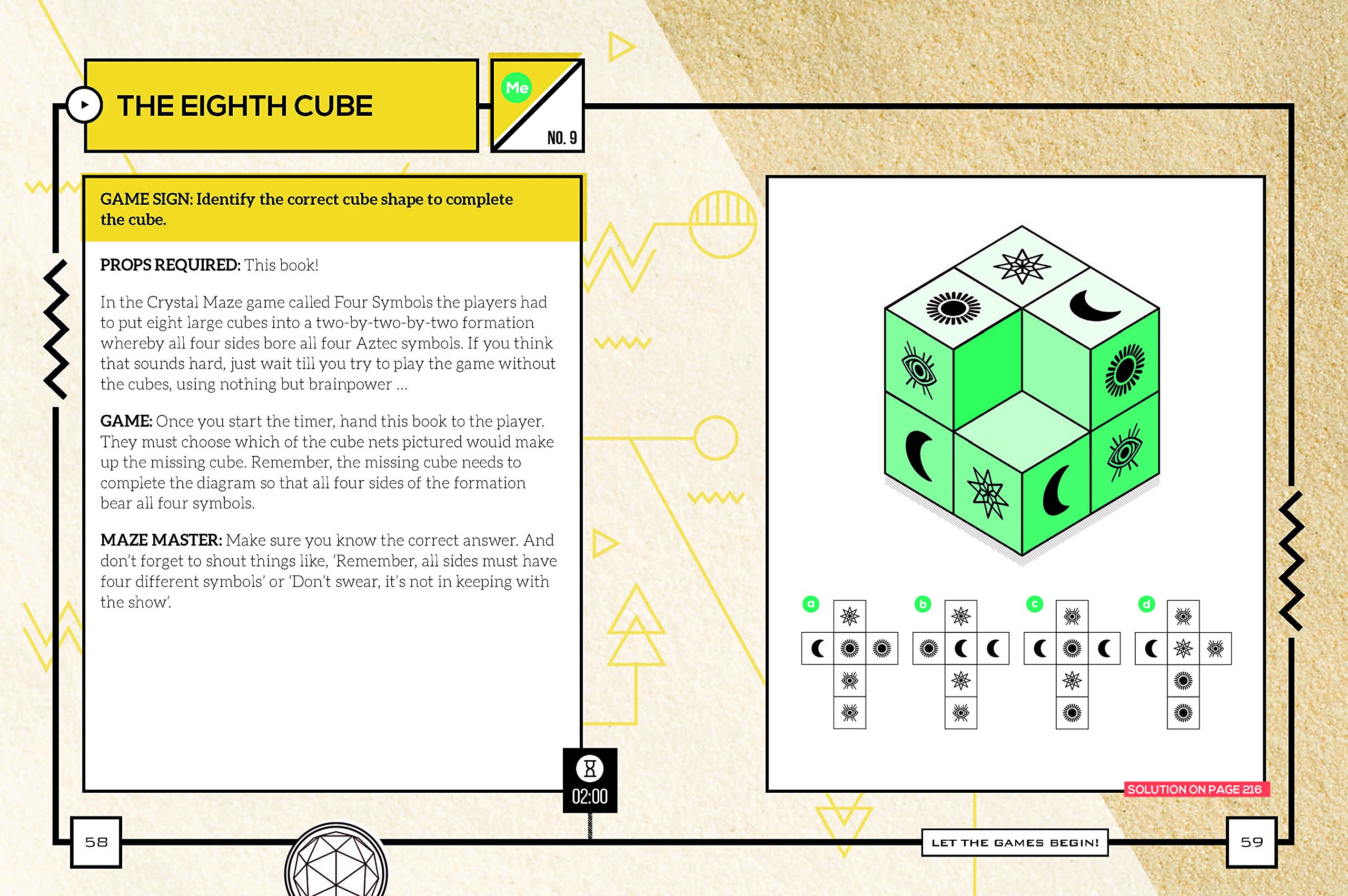 The Crystal Maze Challenge Board Game - Fun Family Game Night Activity for Kids & Adults - Perfect for Parties, Team Building & Indoor Entertainment