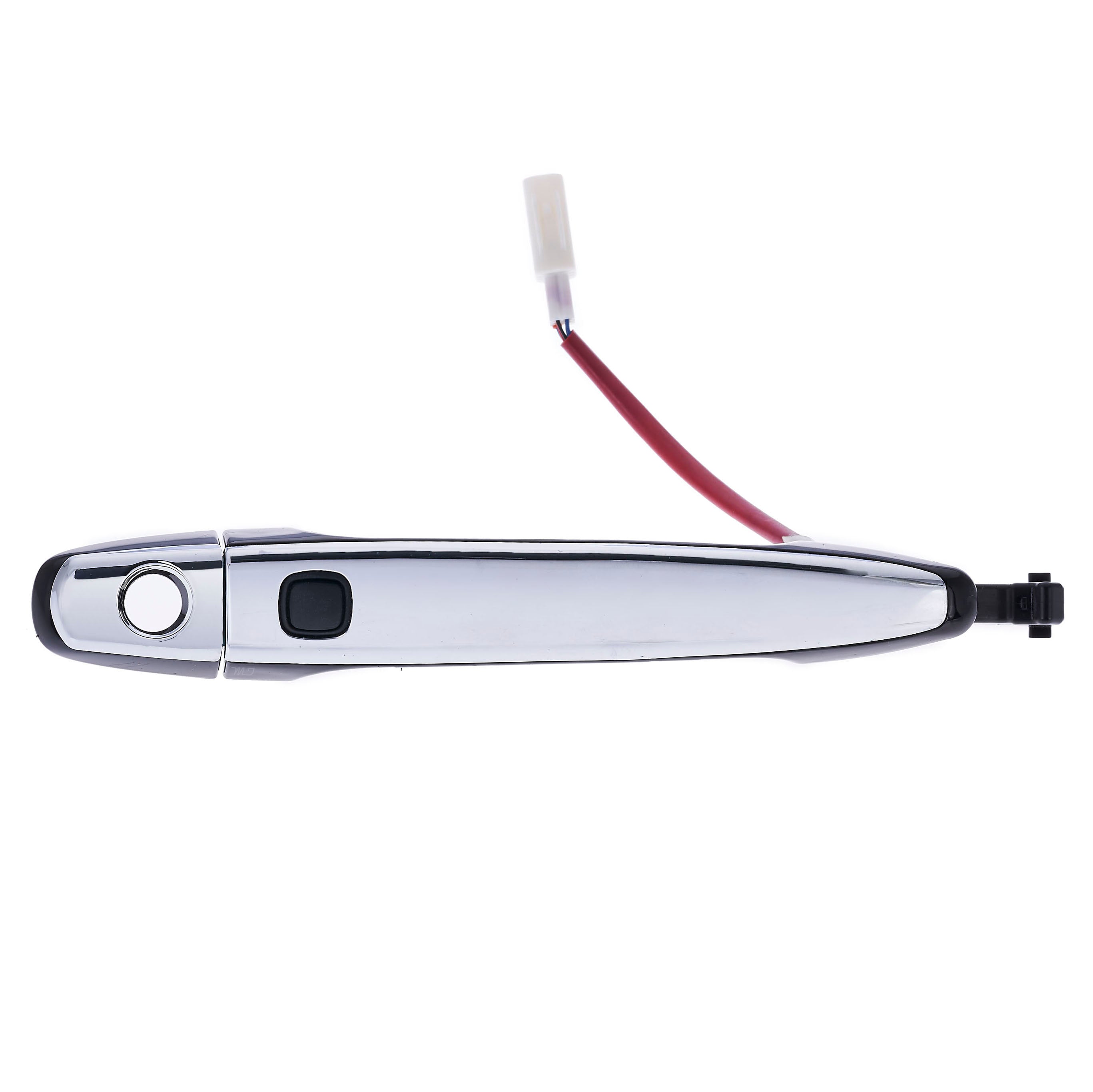Toyota Avalon (2008-2012) & Highlander Hybrid (2008-2013) Chrome/Black Exterior Door Handle Replacement - Front Left Side with Push Button Start | Perfect for Car Door Repair & Replacement