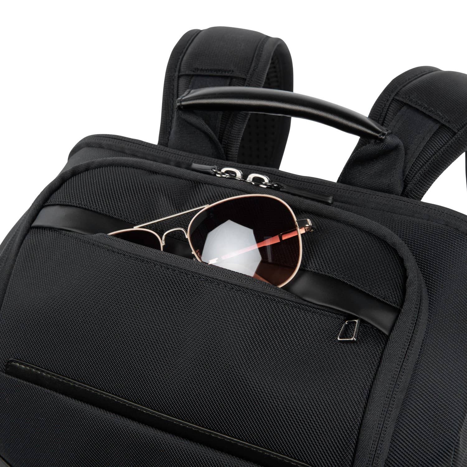 Travelpro Crew Executive Choice 3 Slim Backpack for Business Travel & Commuting - Lightweight Laptop Backpack with USB Charging Port, TSA-Friendly Design for Airports & Office Use