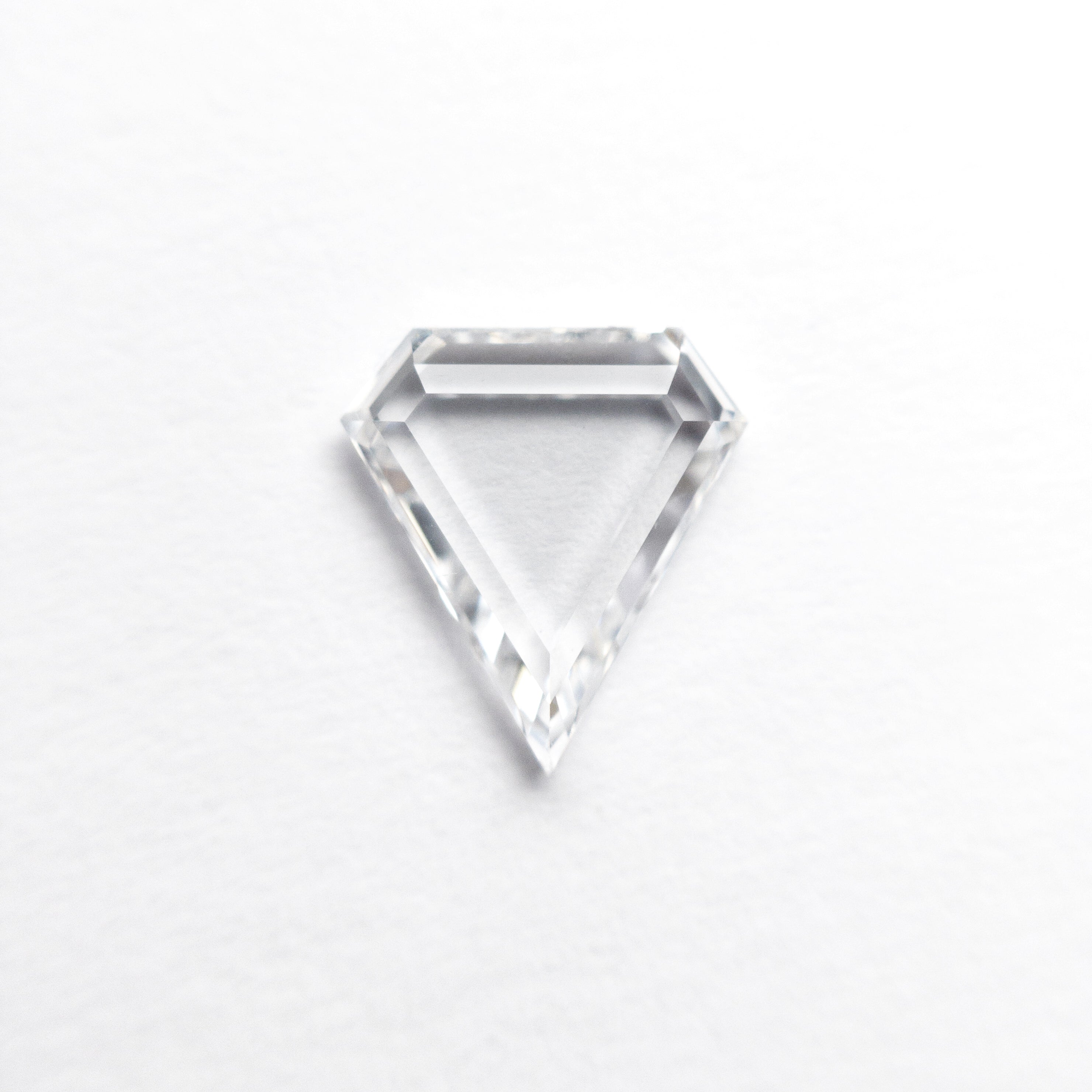 0.72ct VS2 D Color Shield Portrait Cut Diamond - 7.65x6.92x1.75mm for Engagement Rings & Fine Jewelry