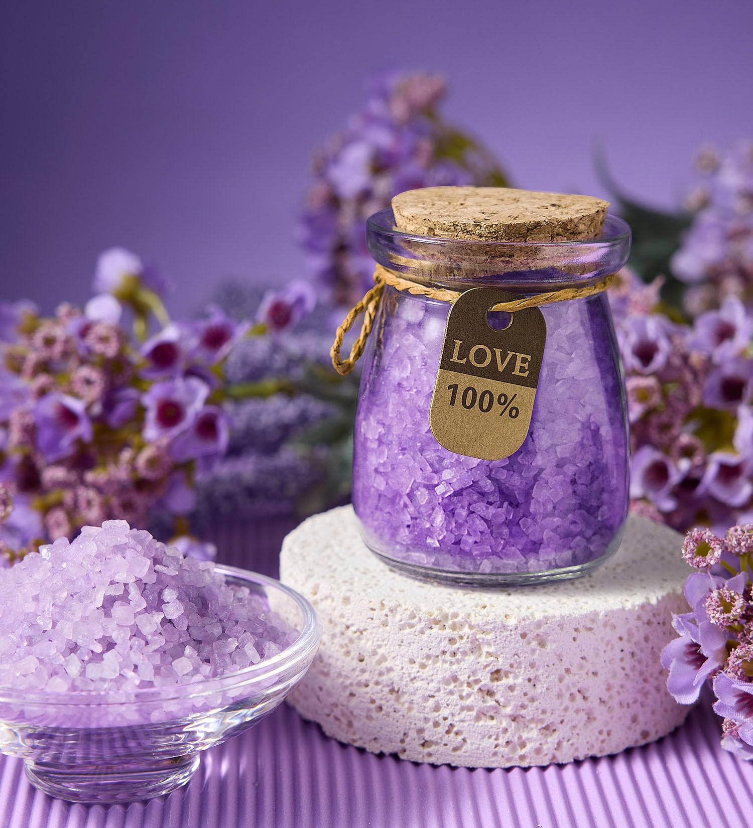 Lavender Spa Gift Basket Set for Women - Relaxing Self Care Bath Set with Essential Oils, Bath Bombs & Luxurious Skincare - Perfect Birthday, Mother's Day, Thank You, Retirement or Get Well Gift for Her | Ideal for Home Spa Nights, Stress Relief & Pampering Moments