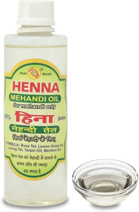 AFRIN Henna Mahendi Heena Oil for Making Mehendi Cones - 200ml | Natural Hair & Skin Dye | Perfect for Bridal Mehndi, Festivals & Body Art