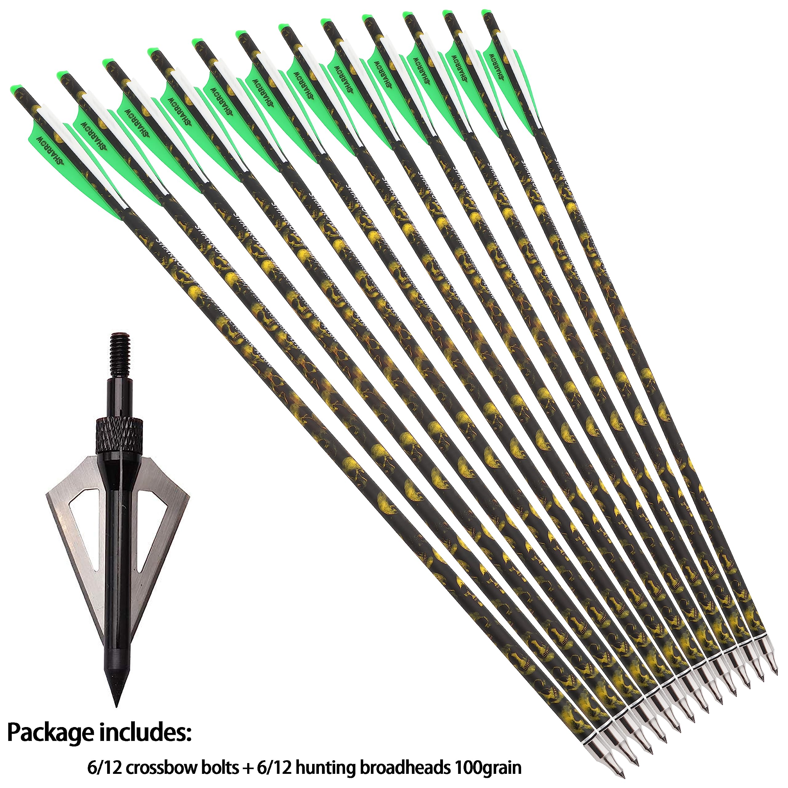 Carbon Crossbow Arrows 16-22