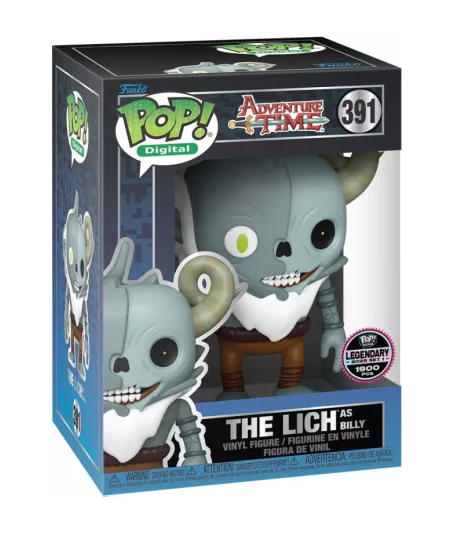 Adventure Time The Lich as Billy NFT Redemption 1900-Piece Funko Pop Collectible Figure | Limited Edition Vinyl Toy for Fans & Collectors | Perfect for Display, Gifts, and Pop Culture Enthusiasts