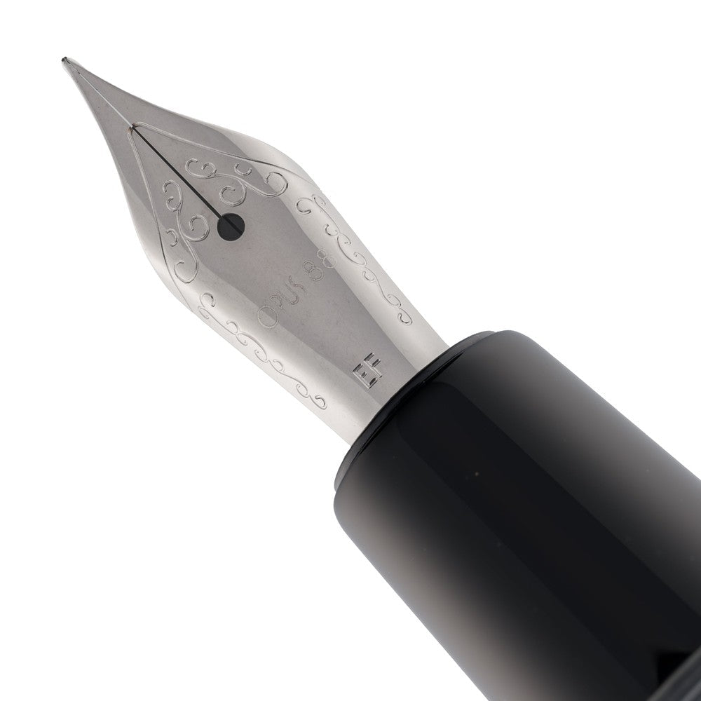 Opus 88 × Twenty Sides Grumpy Ming Ming Fountain Pen - Premium Japanese Eyedropper Fountain Pen with Jowo Nib - Perfect for Calligraphy, Journaling & Gift Giving