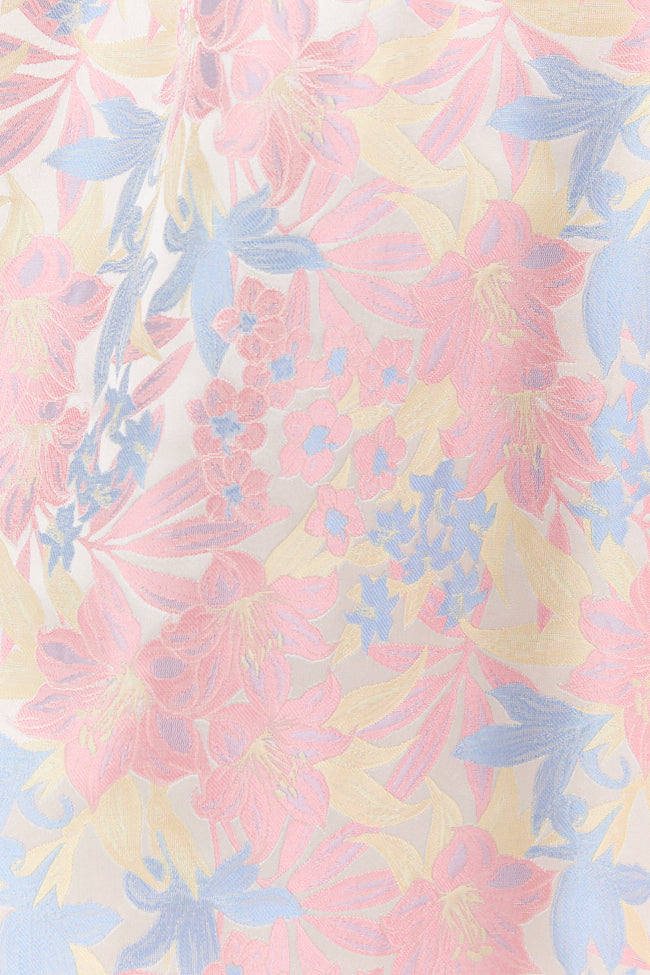 April Showers Multi Jacquard Printed Mini Dress - Floral Summer Dress for Women, Party & Beach Wear, Casual Day Outfit