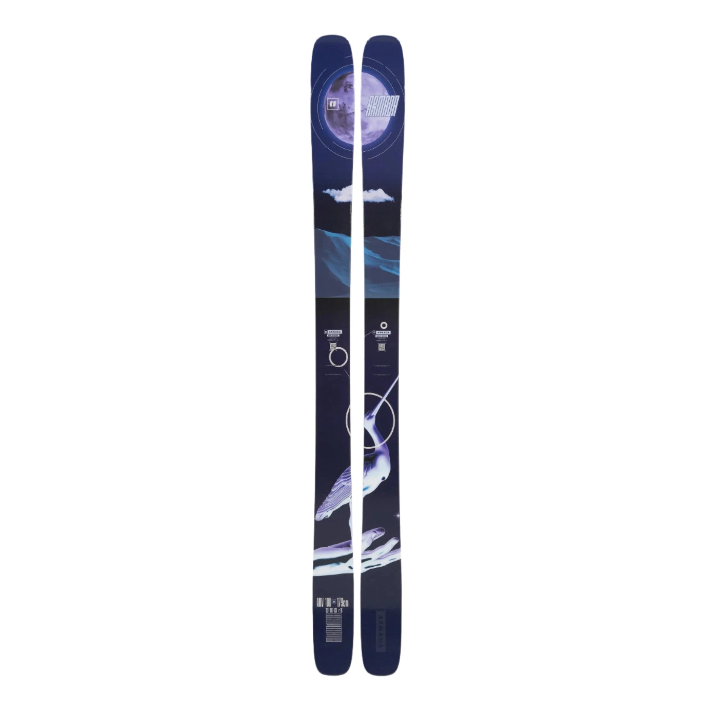 2025 Armada ARV 100 All-Mountain Skis - Premium Performance for Powder, Park & Freestyle Skiing | Perfect for Backcountry Adventures & Resort Riding
