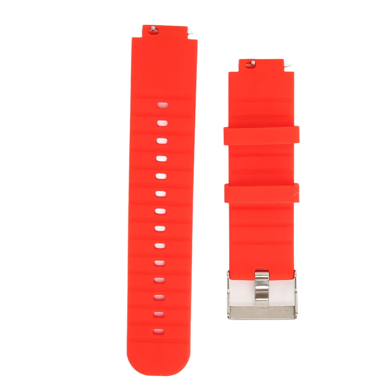 Premium Soft Silicone Replacement Watch Band for AMAZFIT Watch 2 A1807 Verge 2 - Adjustable, Durable & Comfortable Smartwatch Strap for Fitness, Running & Daily Wear