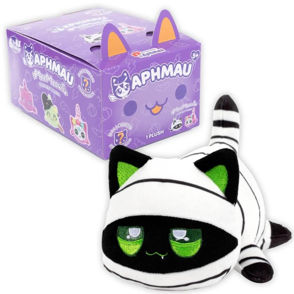 Aphmau MeeMeows 6-Piece Halloween Mystery Blind Box Collection - Cute Cat-Themed Surprise Toys for Kids, Party Favors & Collectibles