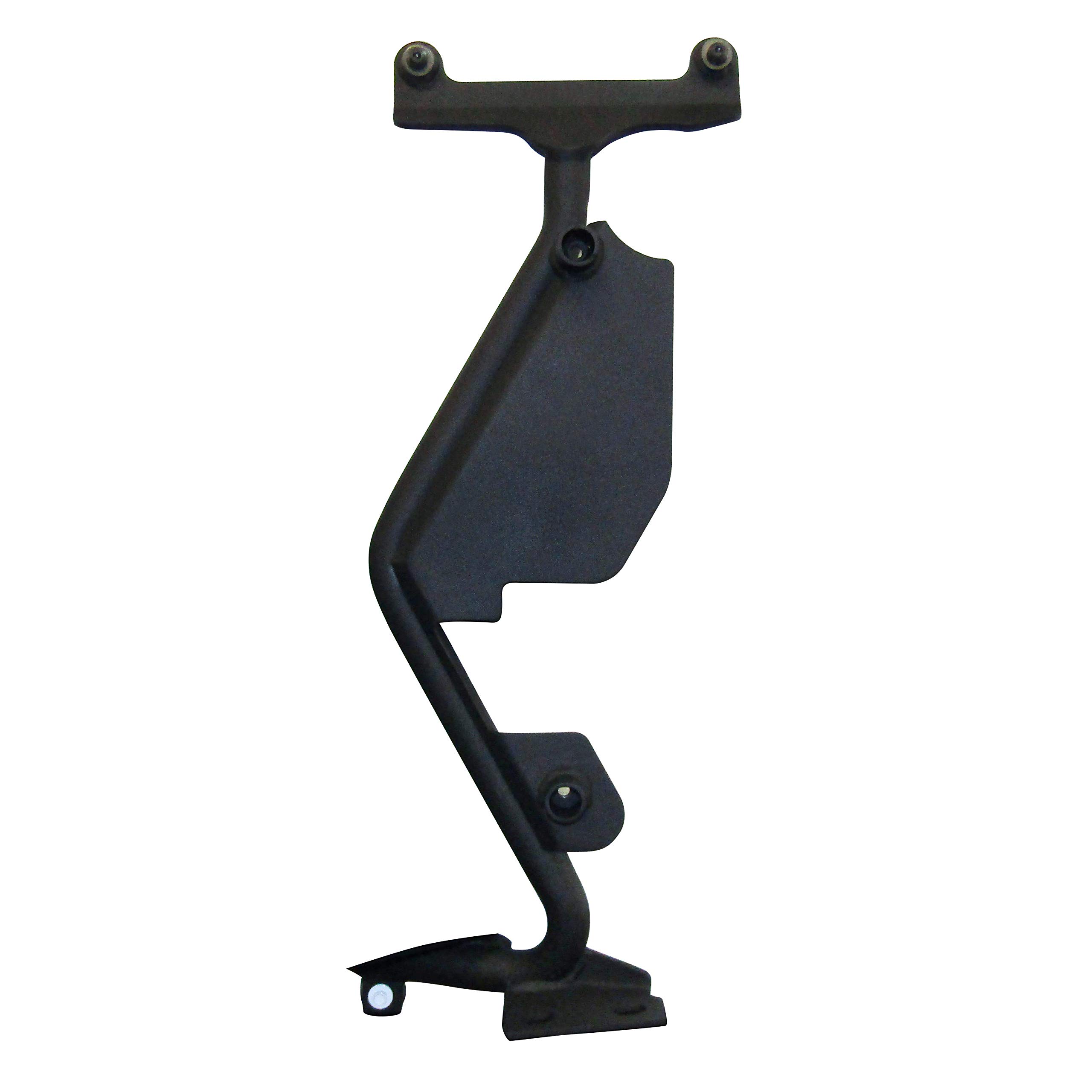 Go Rhino 701003T Exterior Jack Mount for 2007-2018 Jeep Wrangler JK & JKU (2/4 Door) | Durable Mild Steel with Textured Black Finish | Off-Road Accessory for Adventure & Emergency Tire Changes