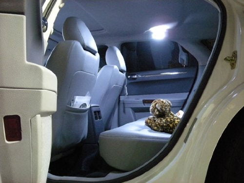 Xenon White 6 SMD LED Car Dome Light Bulb - 1.72