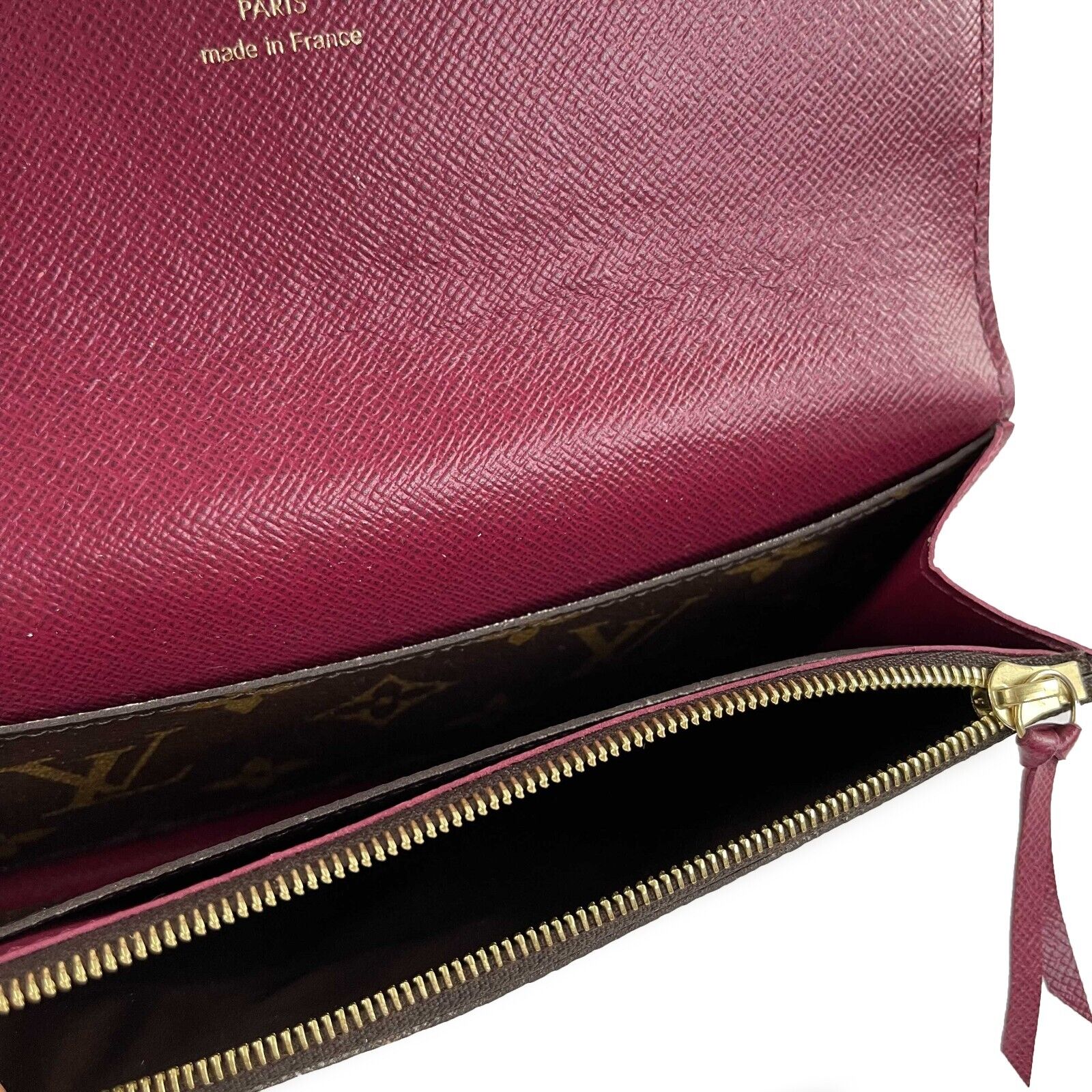 Authentic Louis Vuitton Emilie Wallet in Fuchsia Epi Leather - Compact Women's Wallet with Multiple Card Slots & Coin Pocket - Perfect for Everyday Use, Travel & Gift Giving