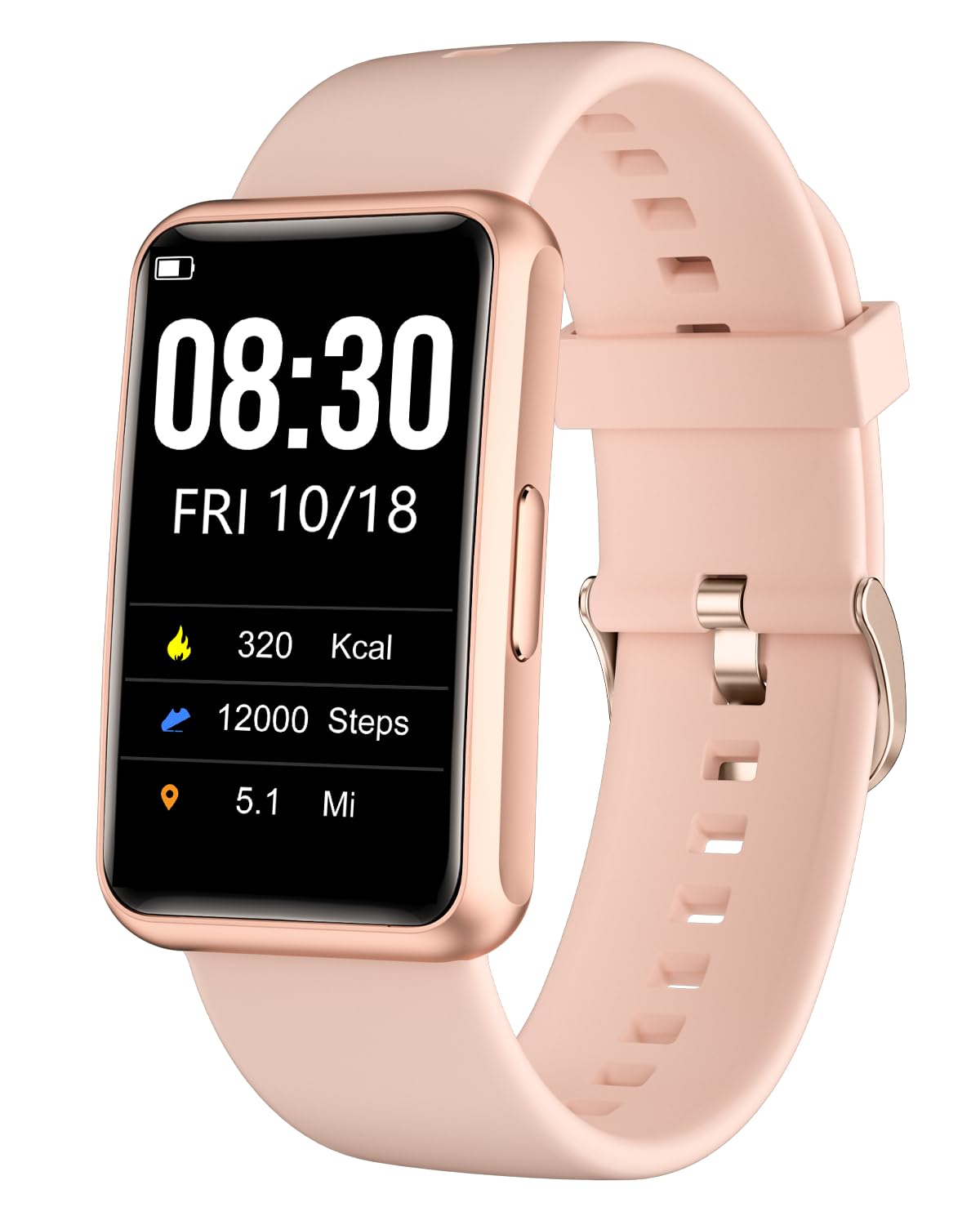 Fitness Tracker Watch - No Bluetooth or App Required, Waterproof Pedometer for Men & Women - Perfect for Parents, Seniors & Active Lifestyles - Track Steps, Calories & Daily Activity