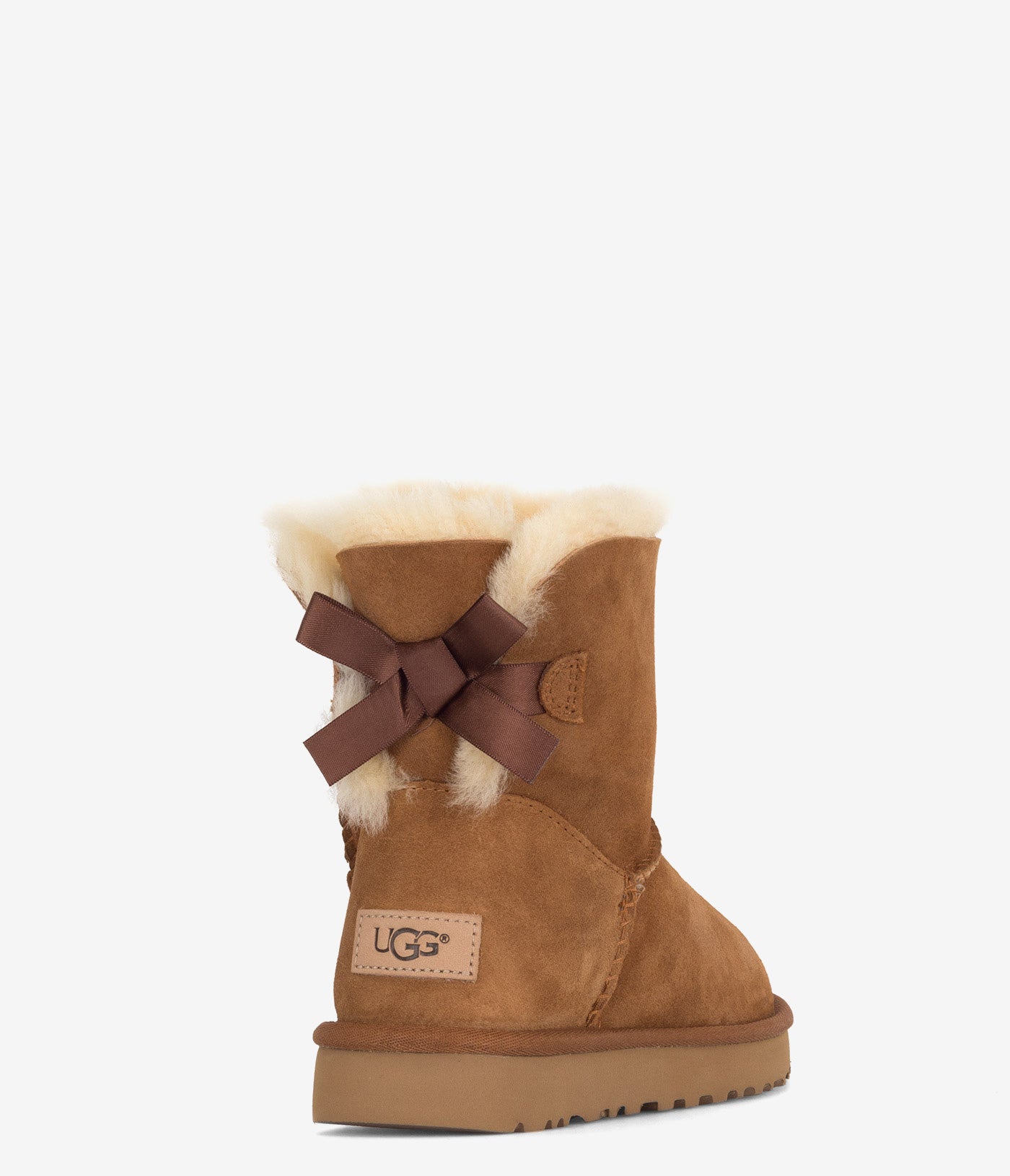 UGG Mini Bailey Bow II Women's Sheepskin Boots - Cozy Winter Boots for Women, Fashionable & Warm Snow Boots for Casual Outings & Cold Weather