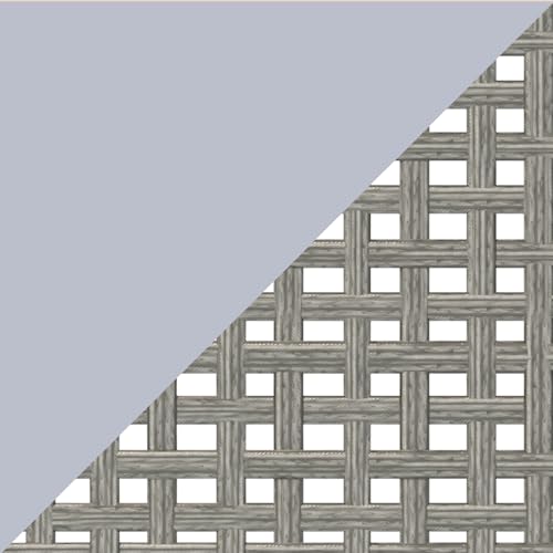 Grey Rattan&blue