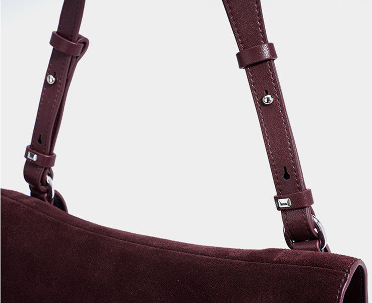 Sleek Minimalist Shoulder Bag for Women - Lightweight Crossbody Purse with Adjustable Strap - Perfect for Work, Travel & Everyday Use