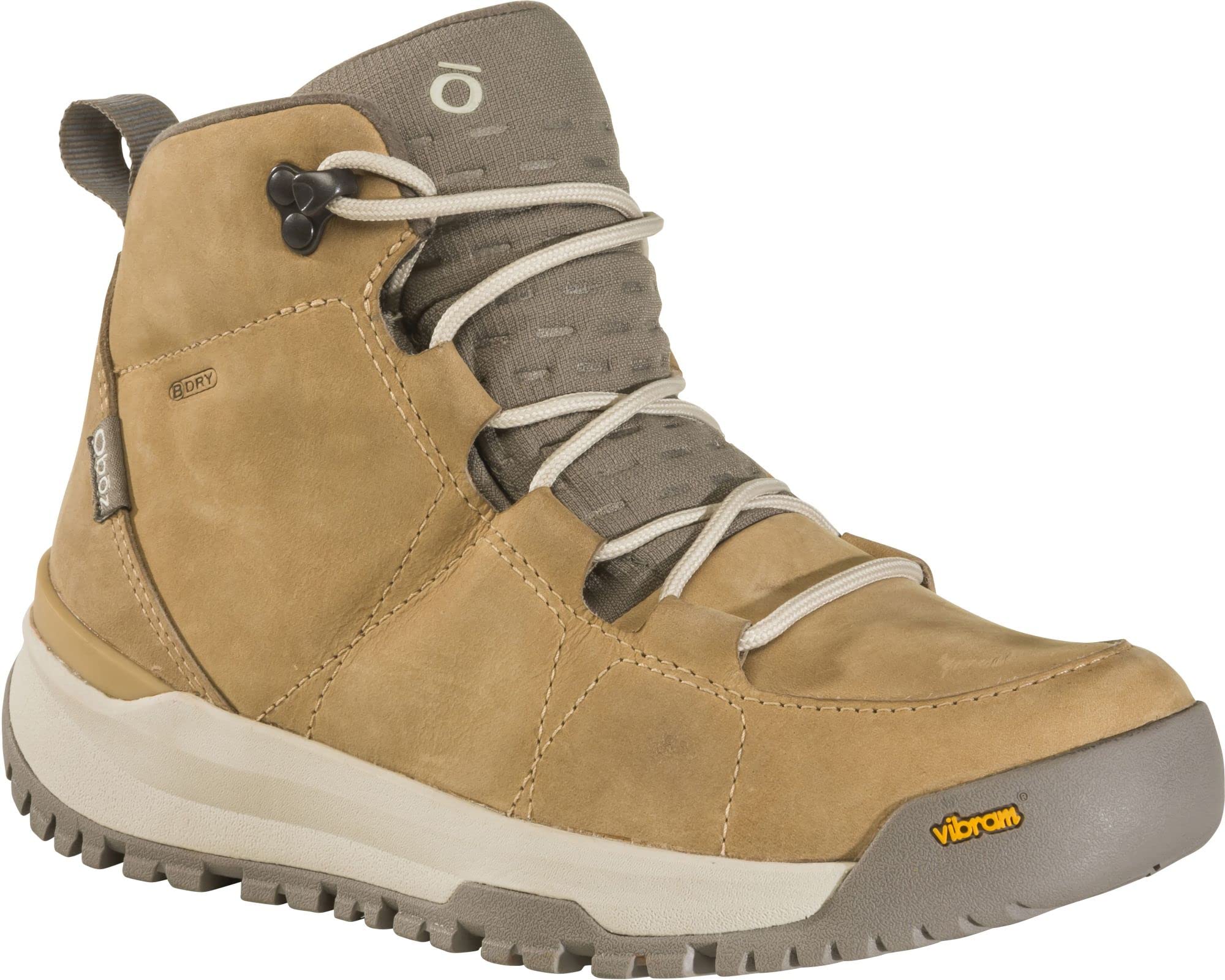Oboz Sphinx Mid Insulated B-Dry Waterproof Hiking Boots for Women - Iced Coffee Size 10 | Warm Winter Trekking & Outdoor Adventure Footwear