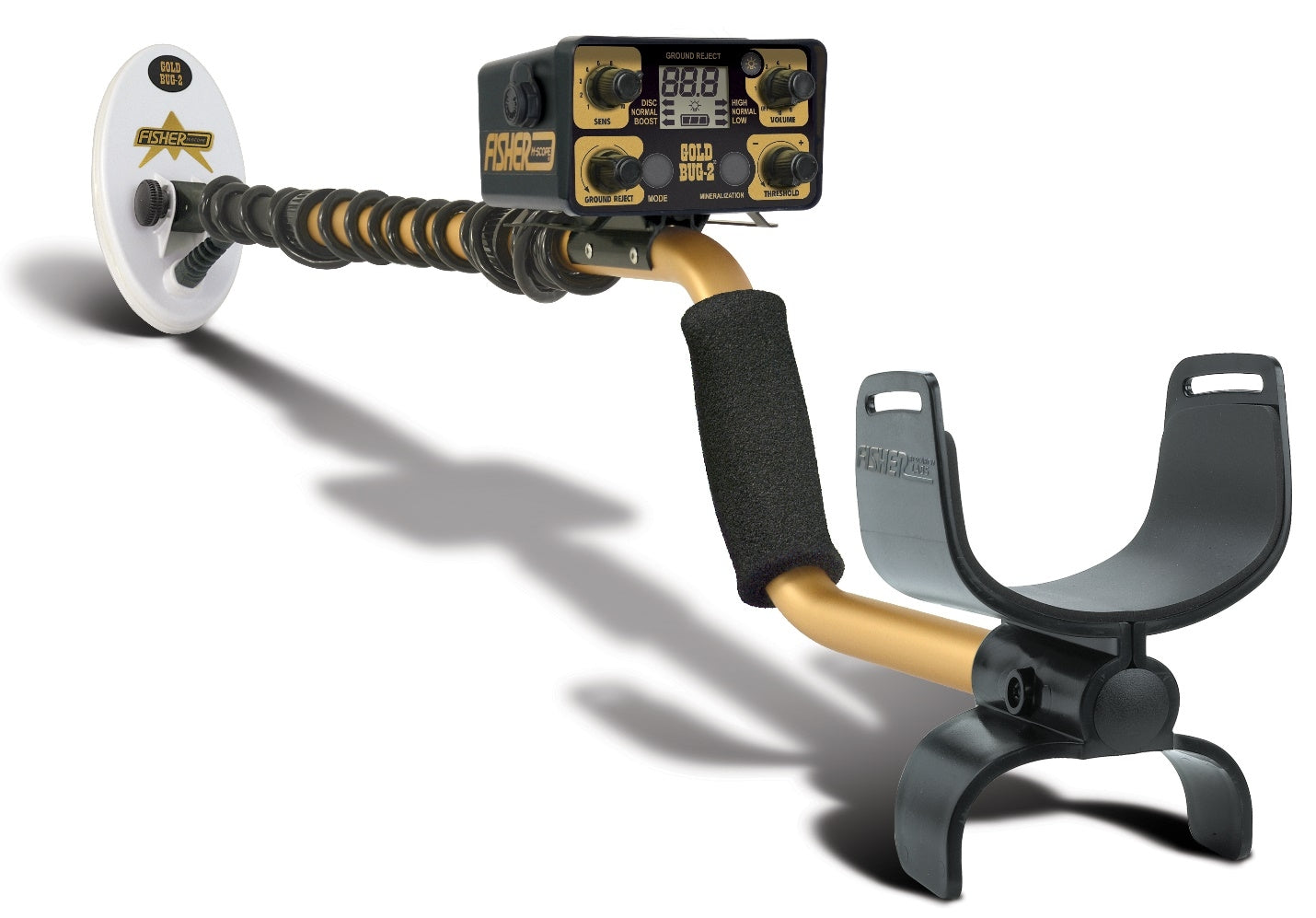 Fisher Gold Bug 2 Metal Detector with Waterproof 10