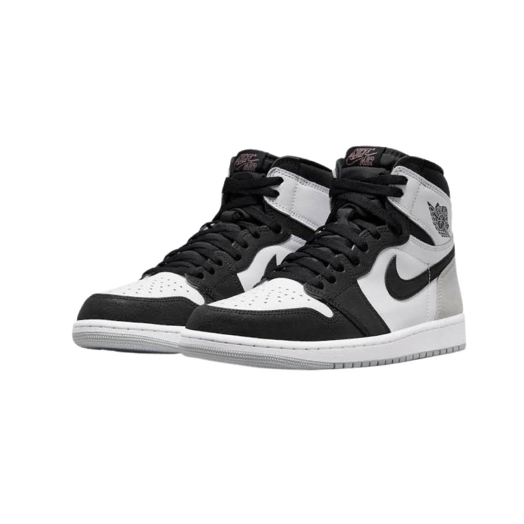 Air Jordan 1 High Retro OG 'Stage Haze' - White/Bleached Coral/Black Basketball Shoes for Men - Perfect for Streetwear, Sneaker Collecting & Casual Wear