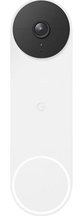 Google Nest WiFi Video Doorbell (Renewed) - Smart Home Security Camera with HD Video, 2-Way Audio & Night Vision - Perfect for Front Door Monitoring & Package Delivery Alerts