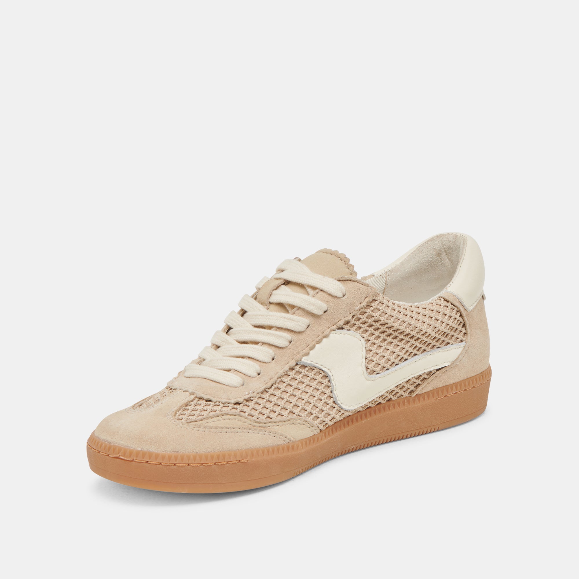 Breathable Mesh Sneakers for Women & Men - Lightweight Sesame Woven Fabric - Perfect for Running, Walking & Casual Wear