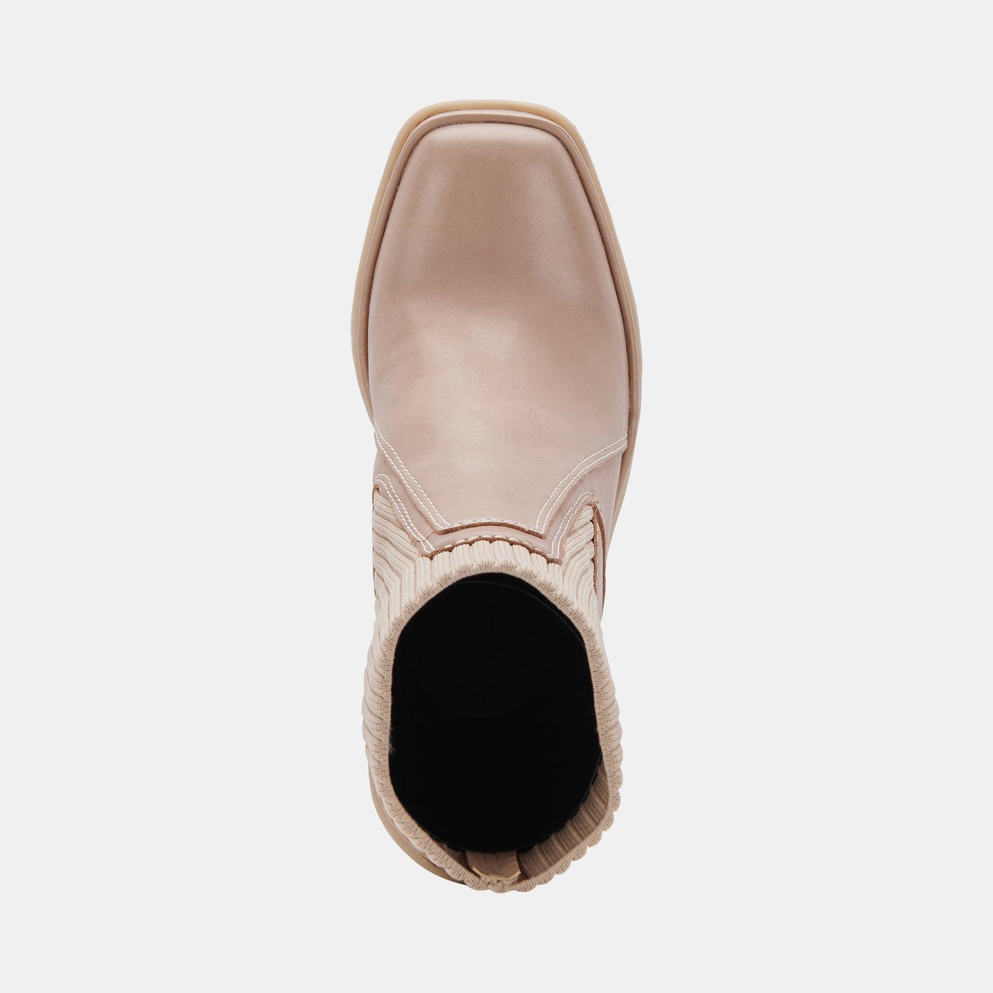 ODINA Women's TAUPE Leather Ankle Boots - Comfortable Casual & Dress Booties for Fall/Winter, Perfect for Office, Dating & Night Out
