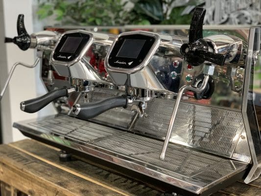 BFC Aviator 2 Group Commercial Espresso Machine - Stainless Steel Professional Coffee Maker for Cafes, Restaurants & Coffee Shops