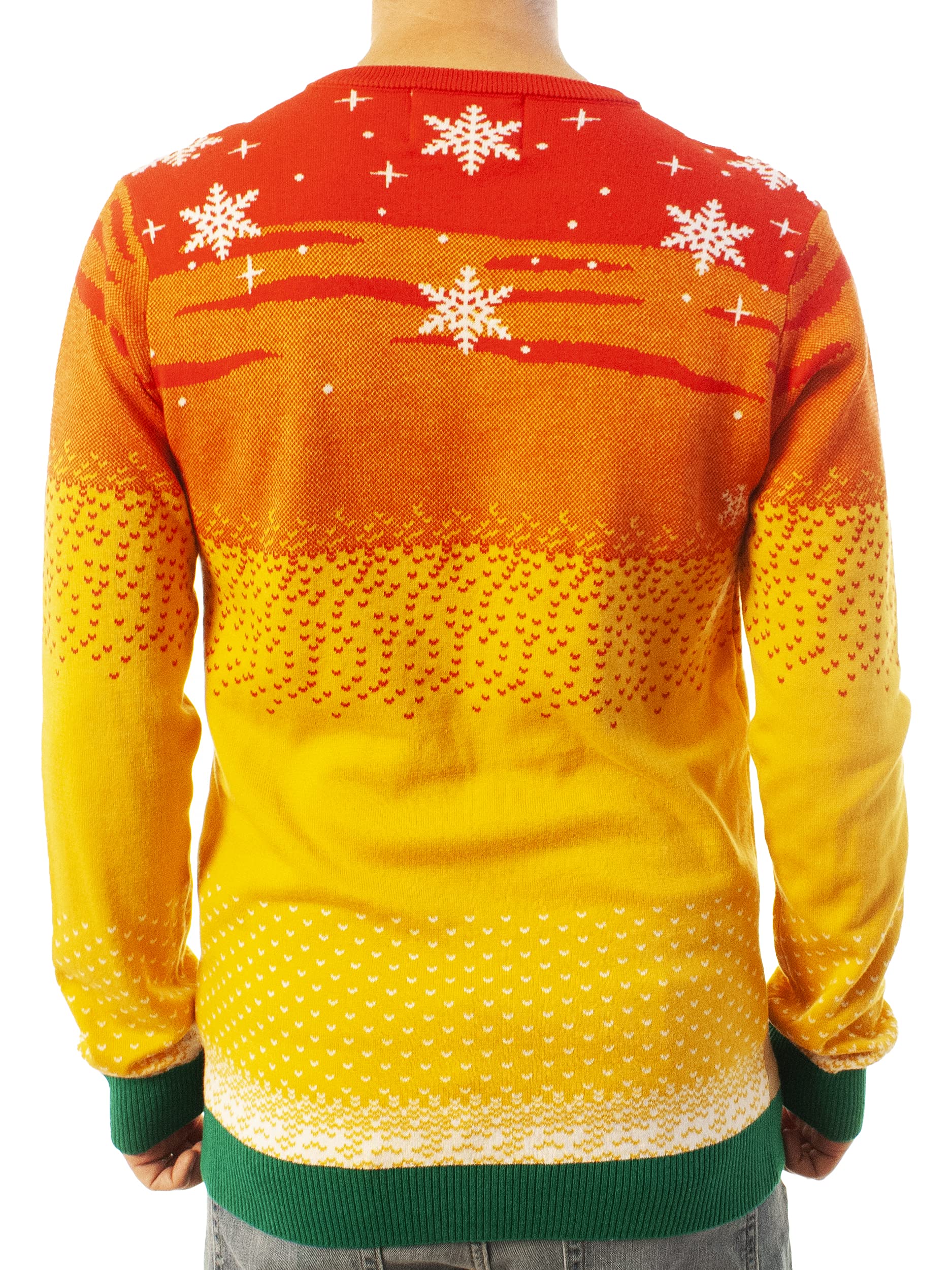 Funny Ugly Christmas Sweater for Men & Women - Classic Knitted Reindeer Holiday Party Sweater | Perfect for Ugly Christmas Parties, Family Gatherings & Festive Office Events