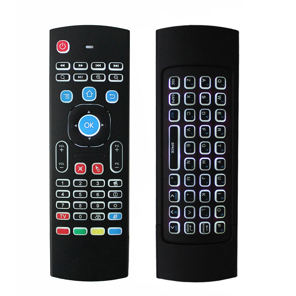 Universal Air Mouse Keyboard Remote - Wireless 2.4GHz Mini Keyboard with Touchpad for Smart TV, PC, Android Box - Perfect for Home Entertainment & Office Presentations