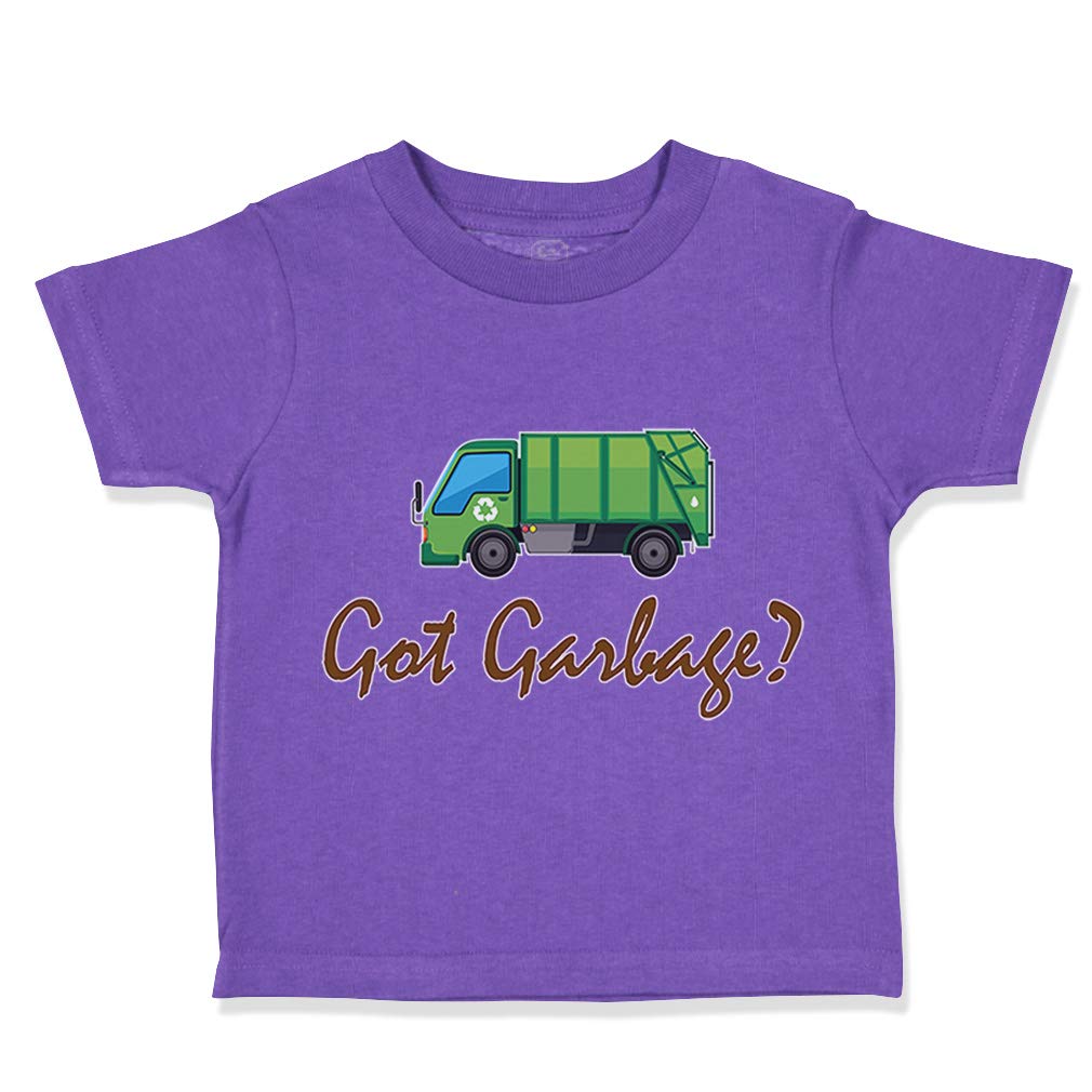 Custom Toddler T-Shirt - Got Garbage Trucks Graphic Cotton Tee for Boys & Girls | Playtime, Birthday & Everyday Wear