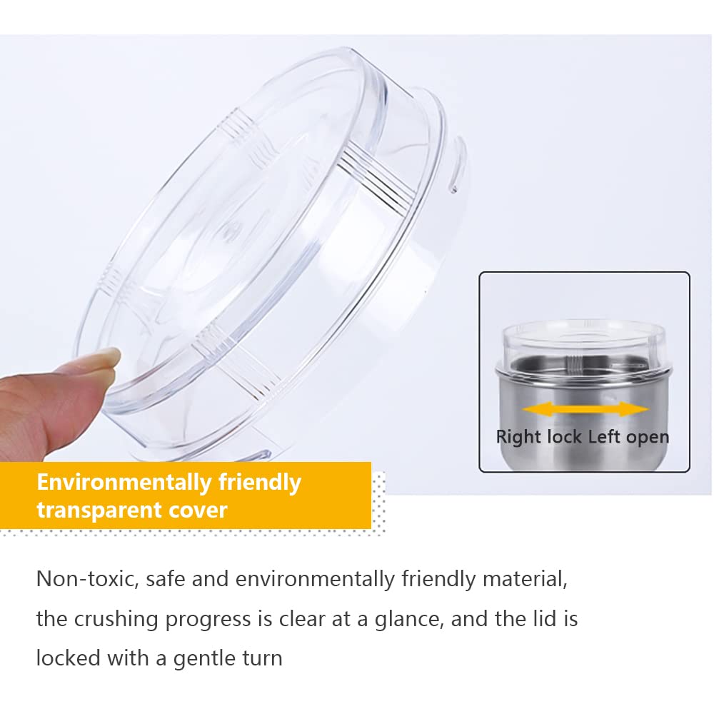 Premium Mini Electric Coffee & Spice Grinder - 150W High-Power Stainless Steel Blade Grinder for Coffee Beans, Herbs, Nuts & Seeds | Compact Kitchen Appliance for Home, Office & Travel Use