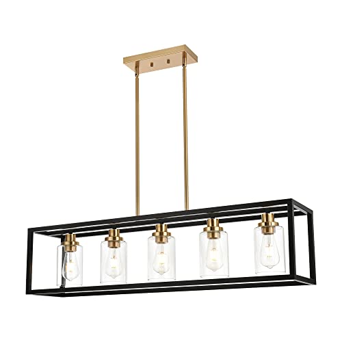 Black and Brushed Brass