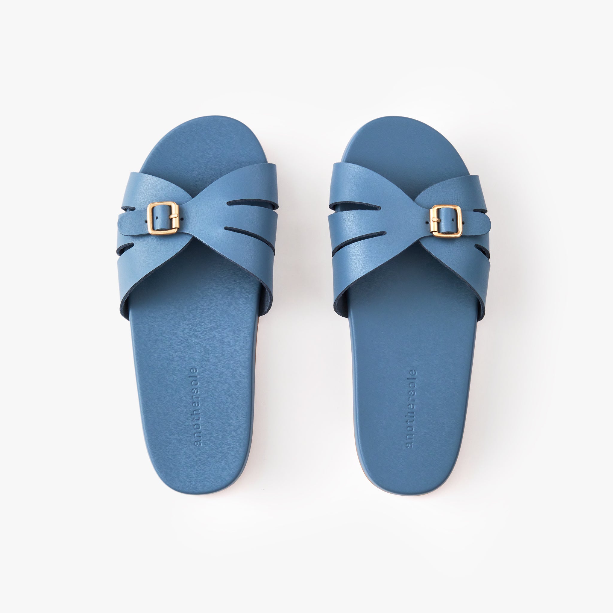 Sunday Slides Ash Blue - Comfortable & Stylish Women's Slides for Casual Wear, Beach, Pool, and Home Use