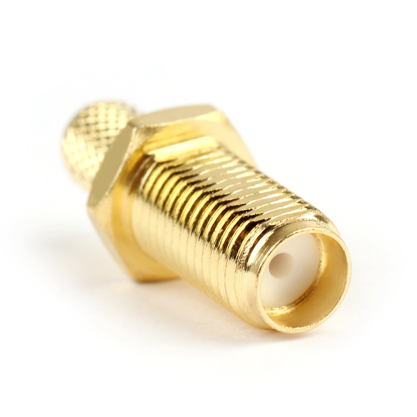 10Pcs SMA Female Jack RF Connector - Female Pin for RG58 RG142 RG400 LMR195 Cables - Perfect for Antenna, Radio, and Network Equipment Connections